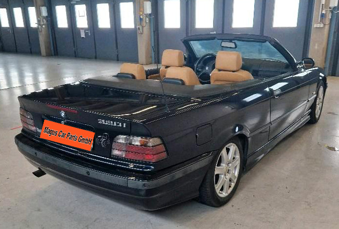 Taillights for BMW E36 Coupe Cabriolet, in smoke; Set
