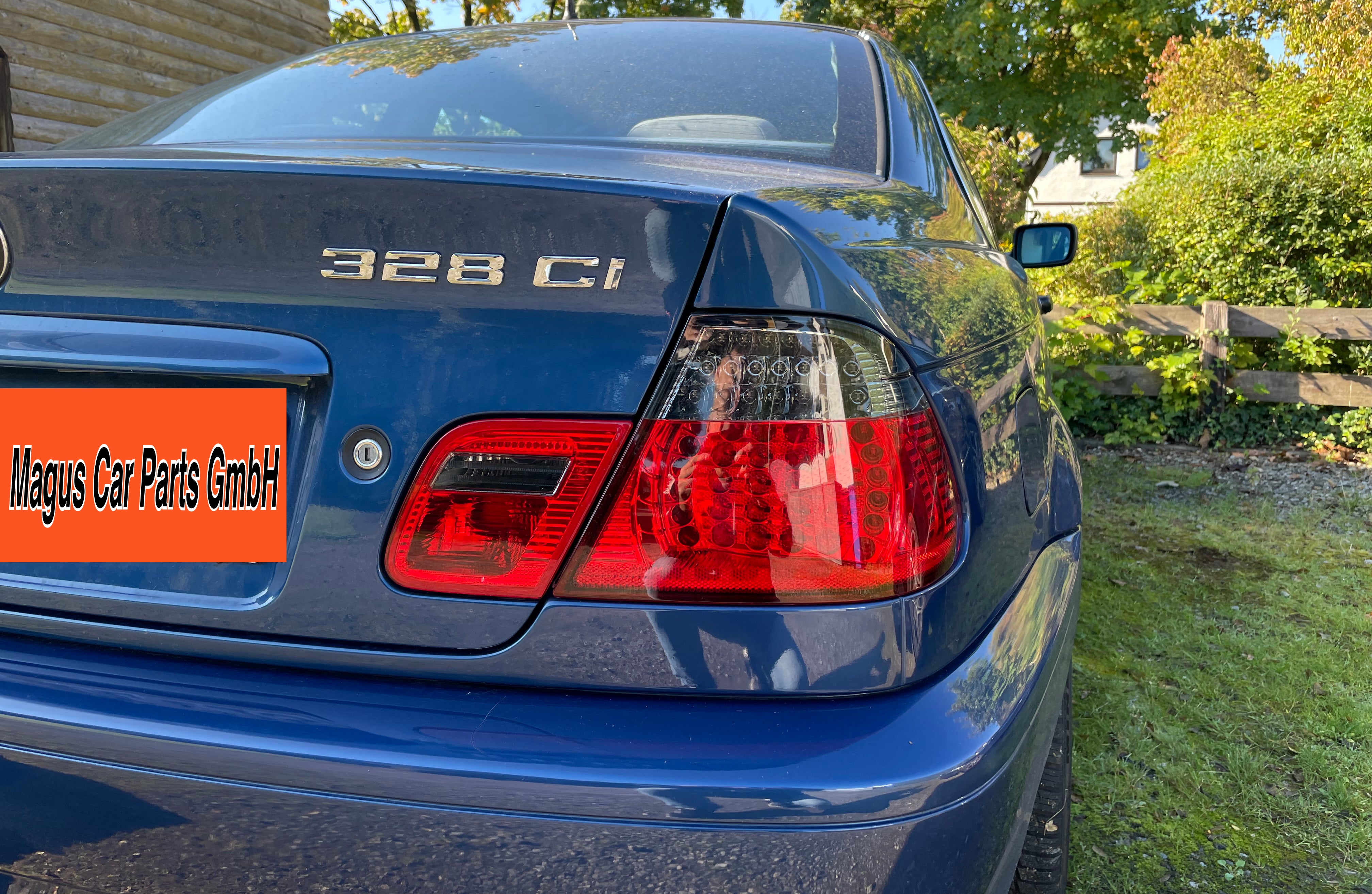 LED taillight set for BMW 3 Series E46 Coupe (99-03) red/smoke