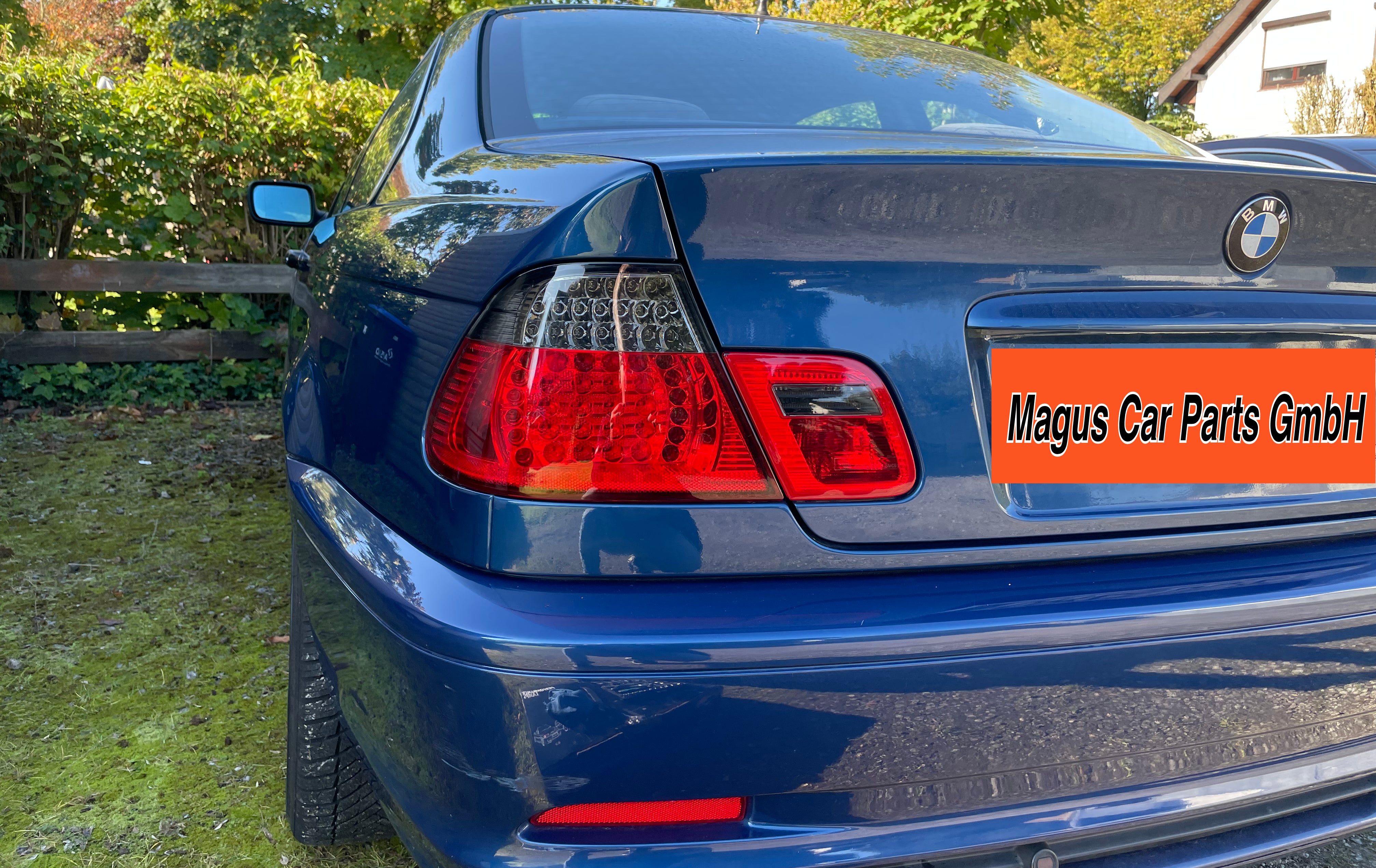 LED taillight set for BMW 3 Series E46 Coupe (99-03) red/smoke