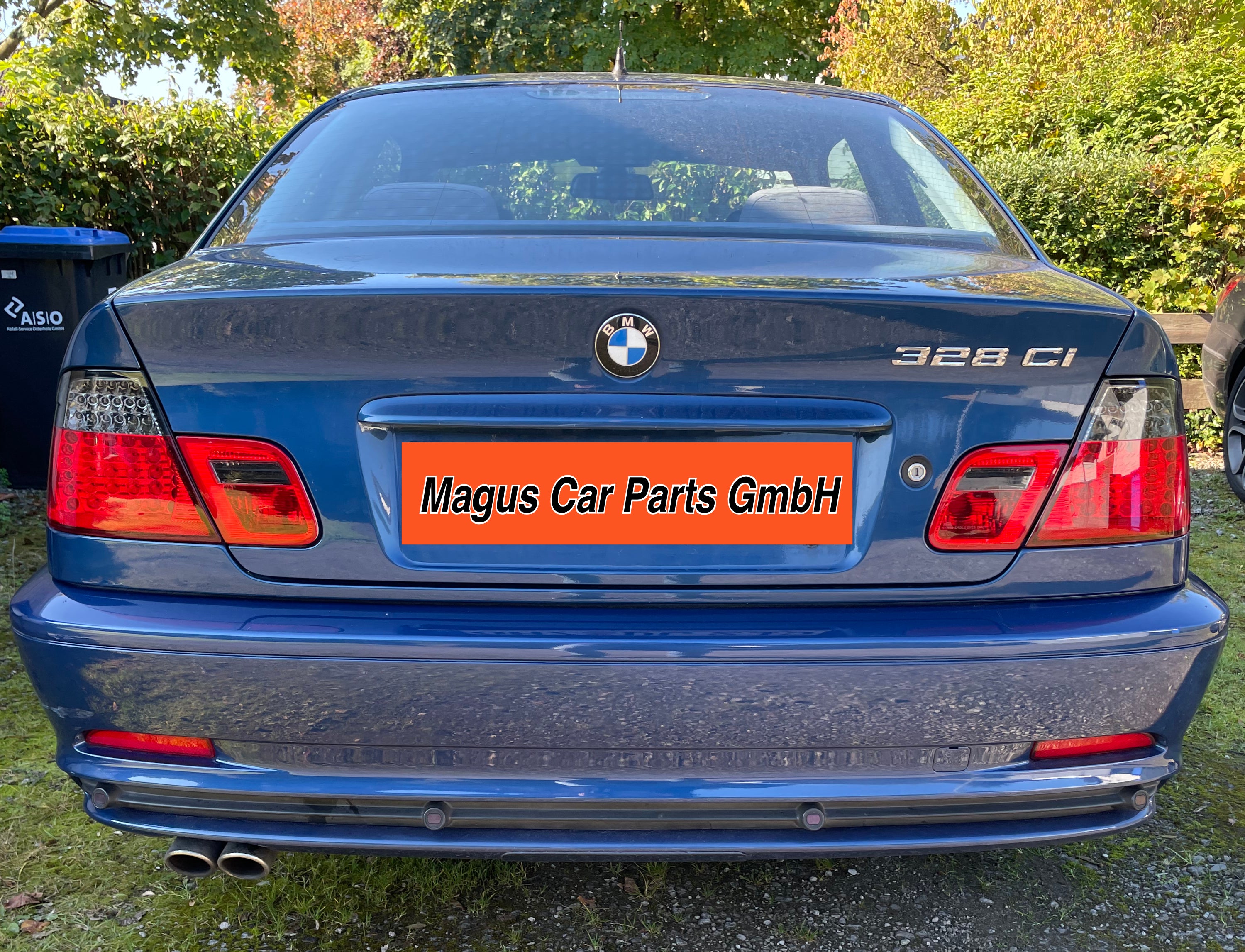 LED taillight set for BMW 3 Series E46 Coupe (99-03) red/smoke