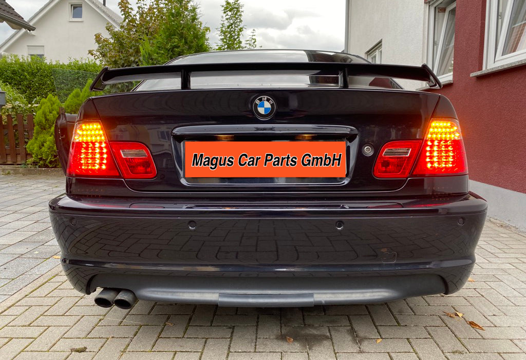 LED taillight set for BMW 3 Series E46 Coupe (99-03) red/clear