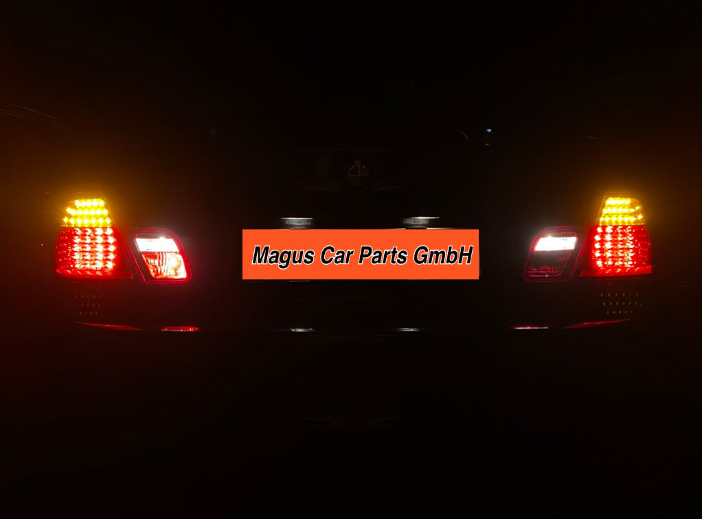 LED taillight set for BMW 3 Series E46 Coupe (99-03) red/clear