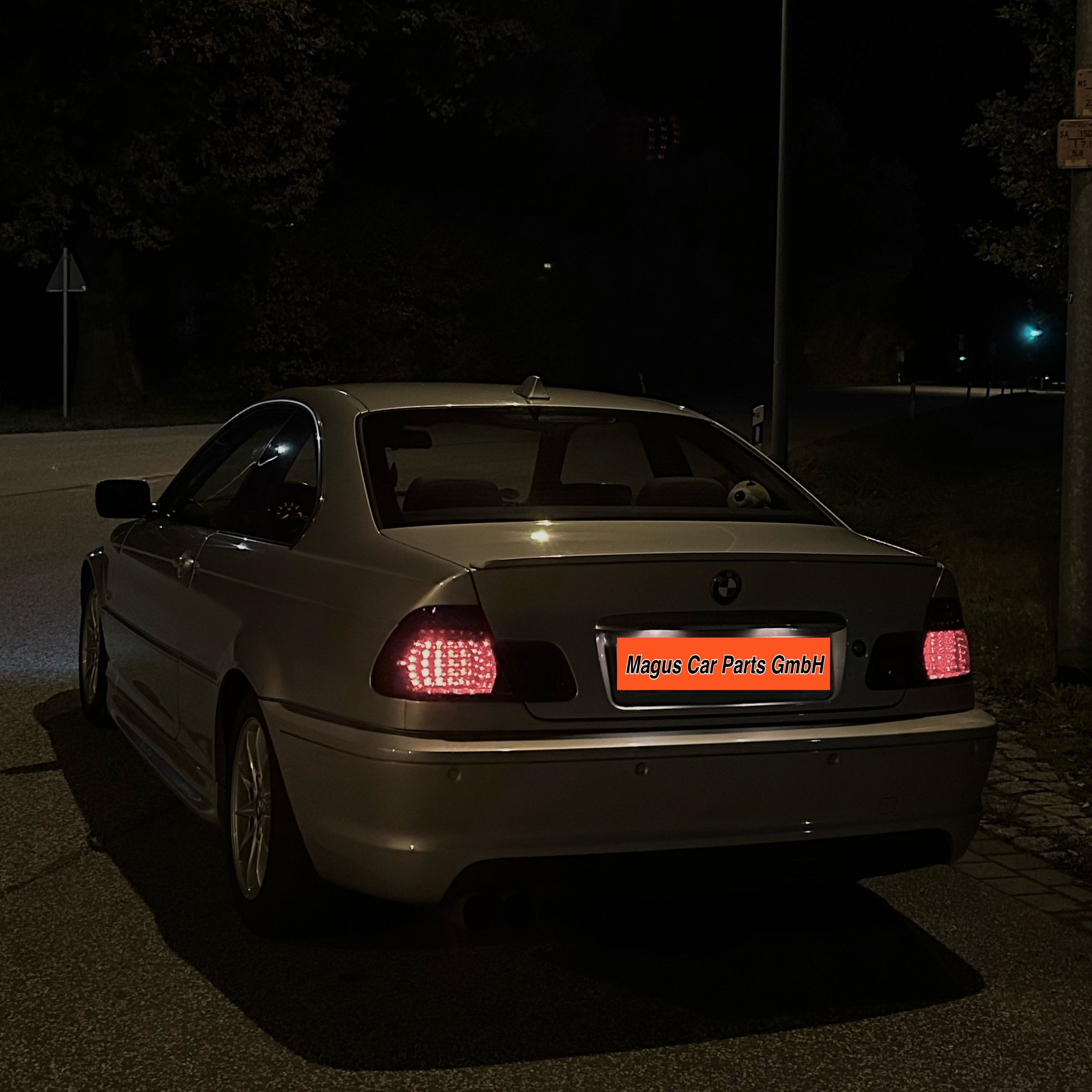 LED taillights for BMW E46 Coupe (99-03) smoke