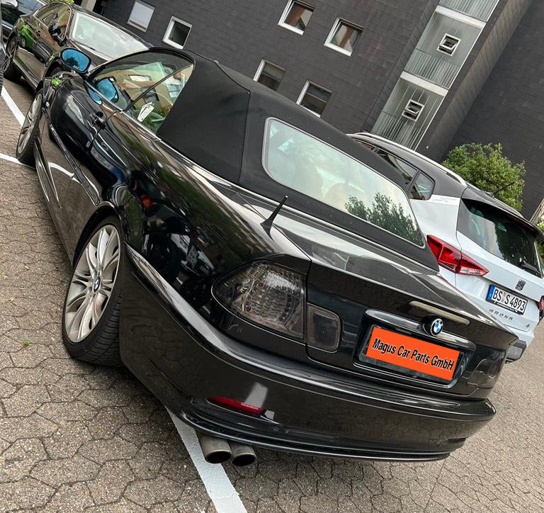 LED taillights for BMW E46 convertible in smoke