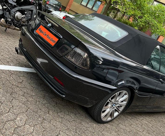 LED taillights for BMW E46 convertible in smoke