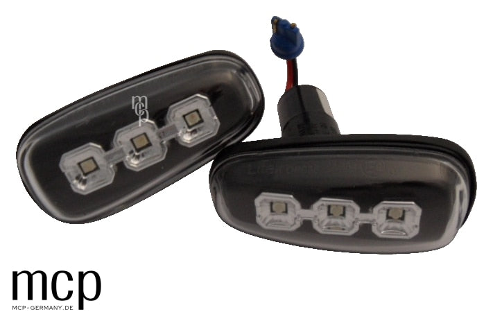 MCP 292024 – Opel Astra G / Zafira A LED Seitenblinker Schwarz – Bisherige erste schräge Paaransicht