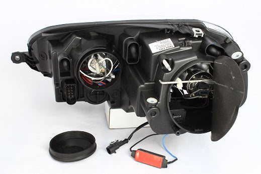 Scheinwerfer Set für VW Golf 5 (V) (03-08) in schwarz mit LED Tagfahrlicht DRL