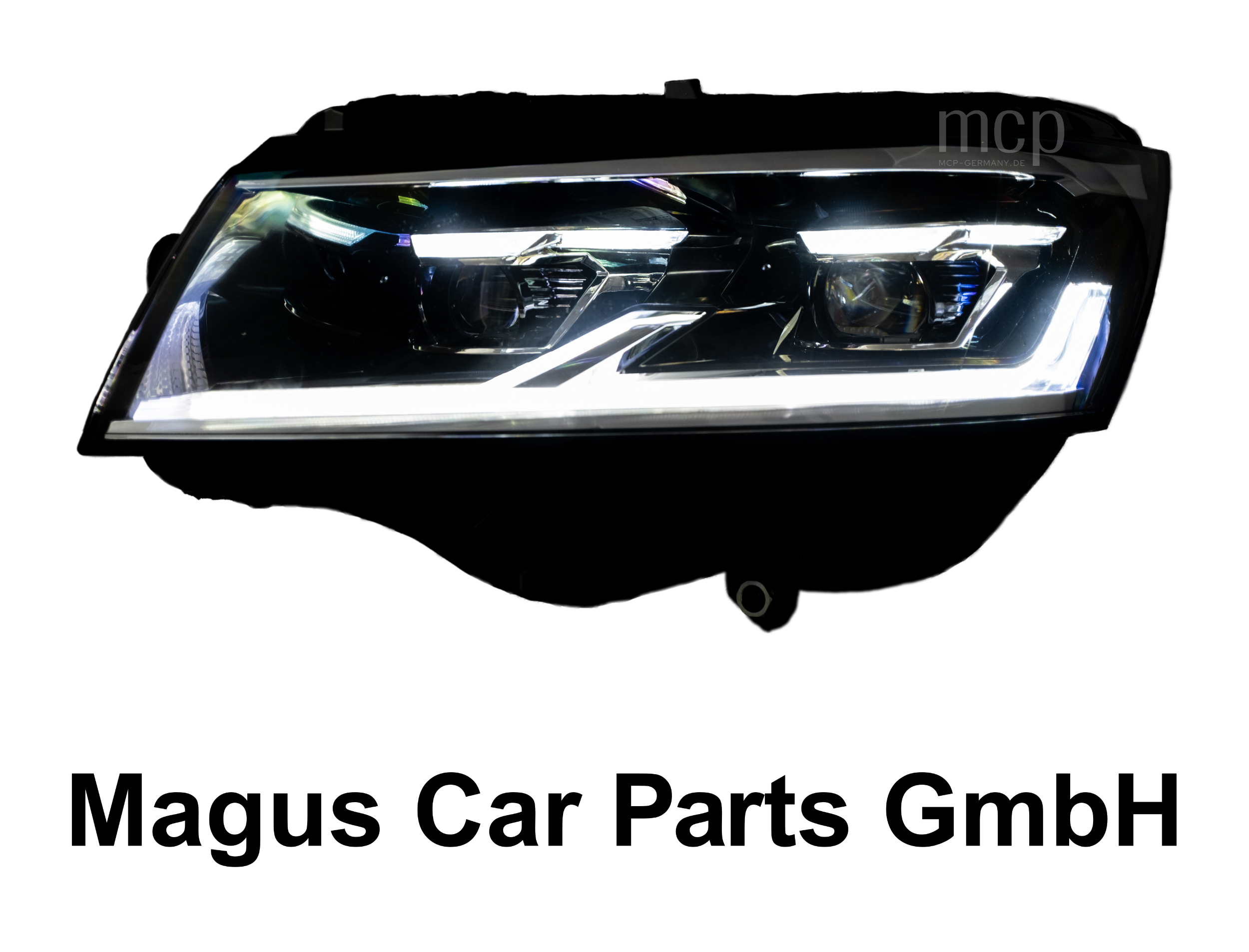 Voll LED Scheinwerfer Set für VW T6.1 2019–2024 Schwarz