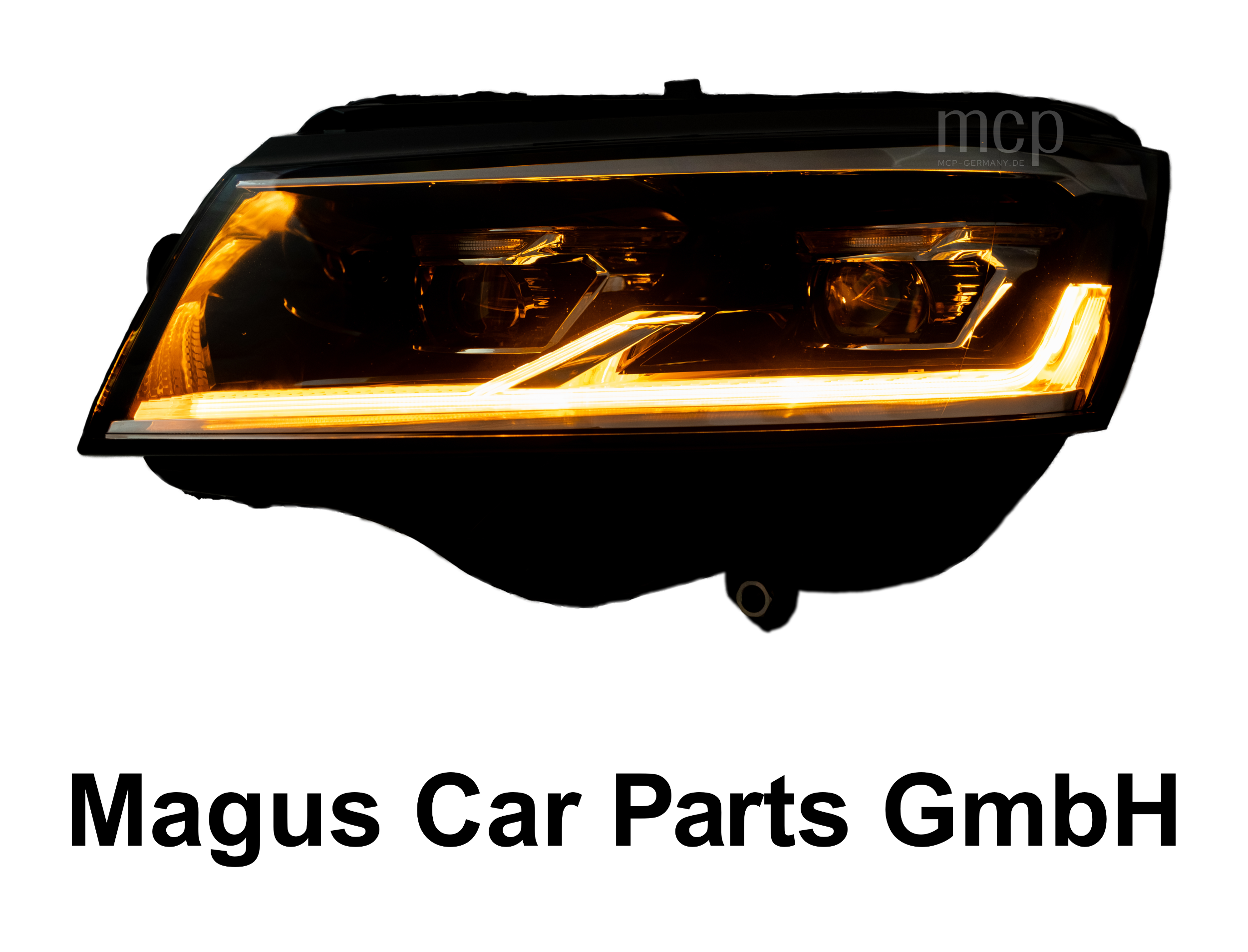 Voll LED Scheinwerfer Set für VW T6.1 2019–2024 Schwarz