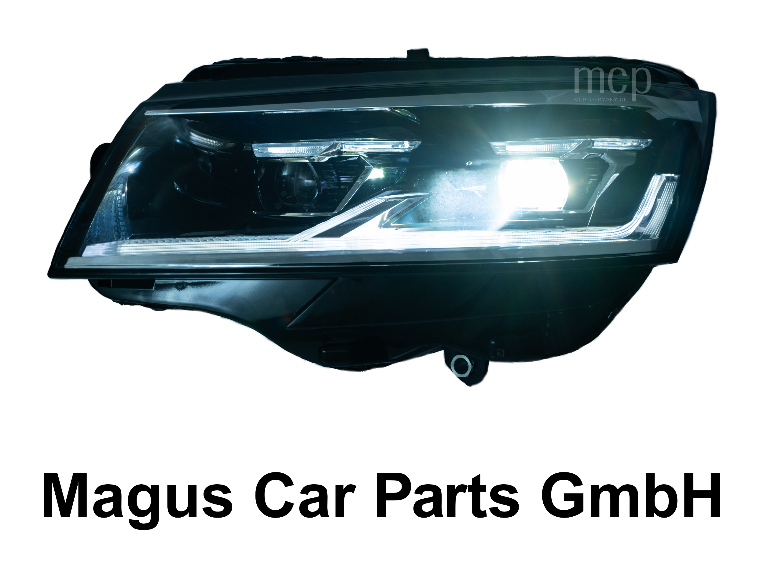 Voll LED Scheinwerfer Set für VW T6.1 2019–2024 Schwarz