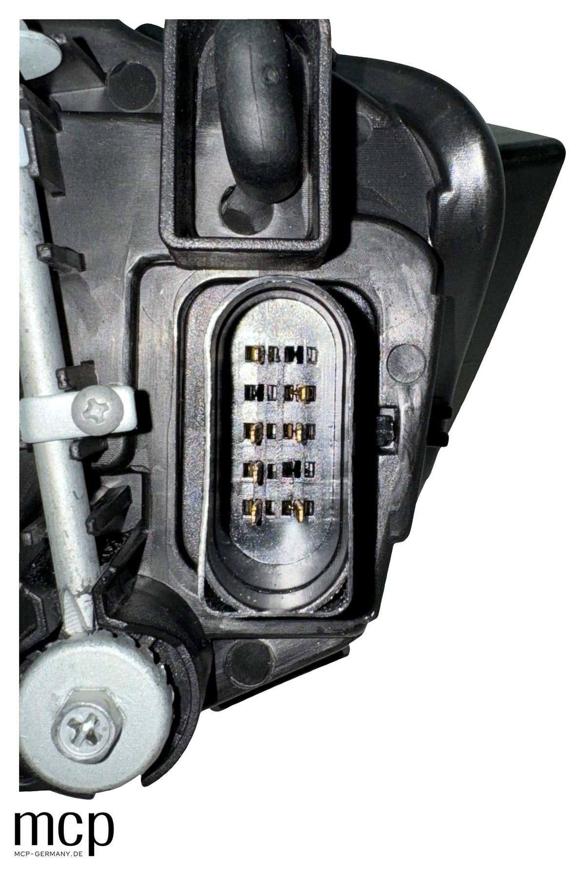 MCP 441264 – VW Polo AW1 Scheinwerfer Schwarz – Anschlussdetail
