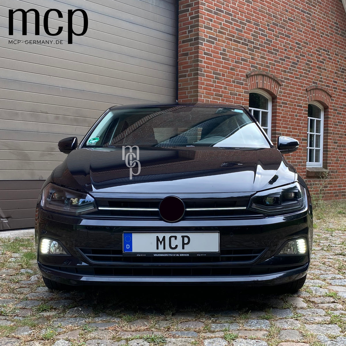 MCP 441264 – VW Polo AW1 Scheinwerfer Schwarz – Einbau Front aus