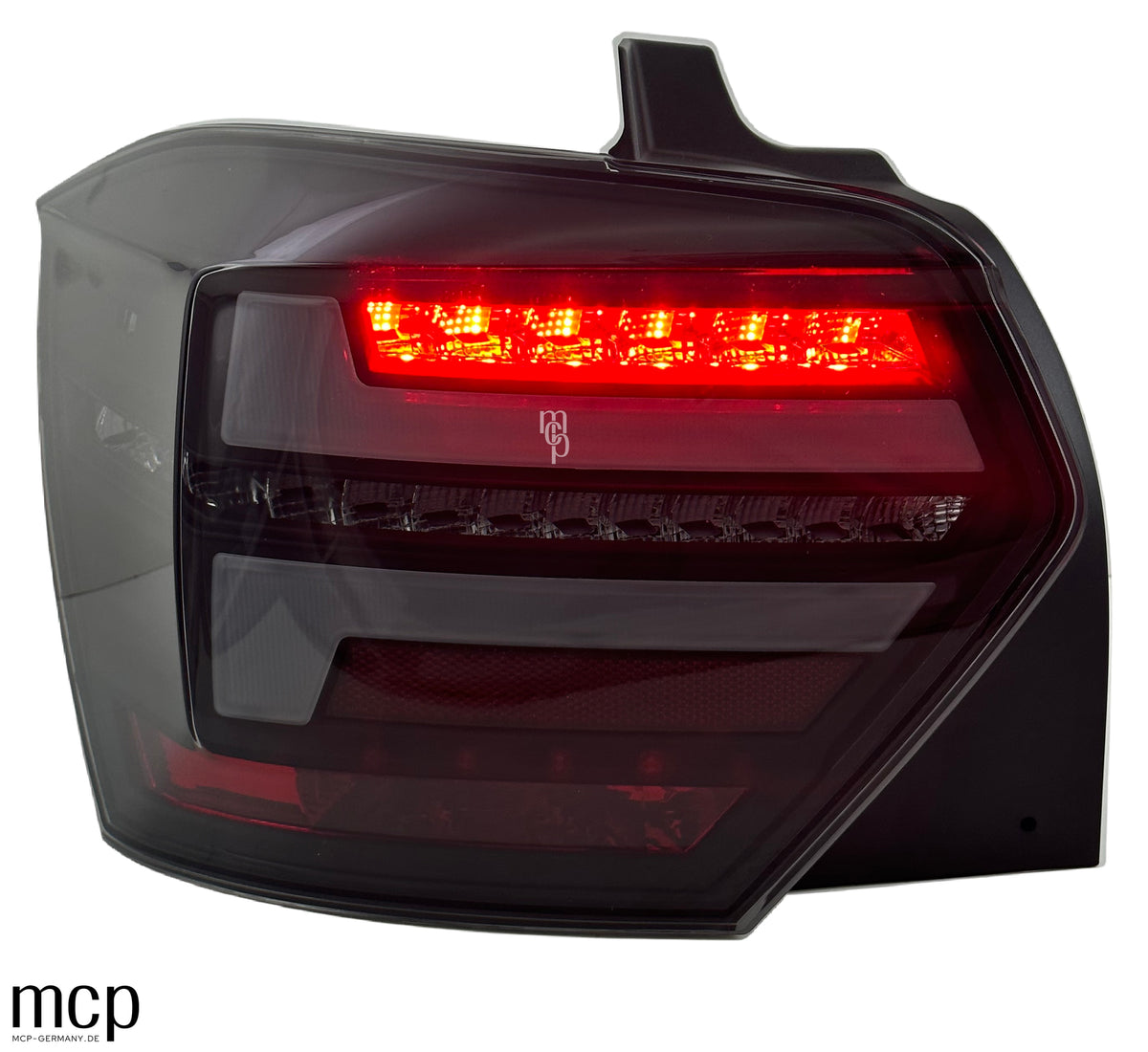 MCP 443194 – VW Polo AW LED Rückleuchten Smoke – Linke Leuchte mit LED-Bremslicht