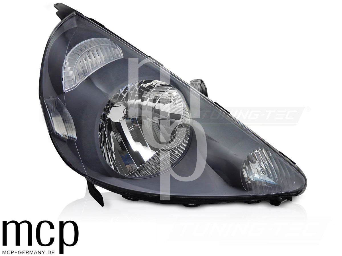Scheinwerfer rechts für Honda Jazz / Fit (2002 bis 2004) in Schwarz – MCP Produktbild