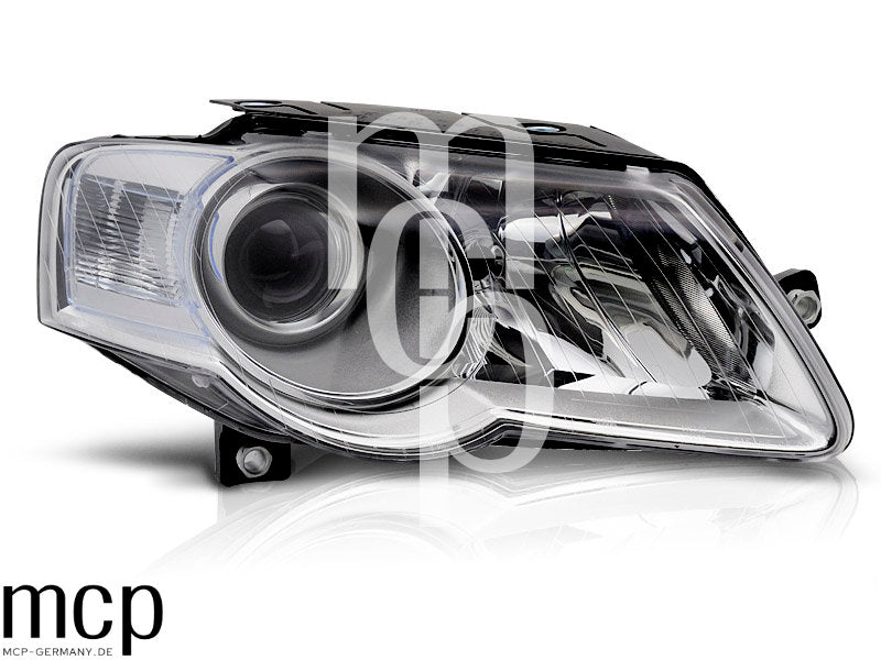 Scheinwerfer rechts für VW Passat B6 3C (03/2005 bis 2010) in Chrom