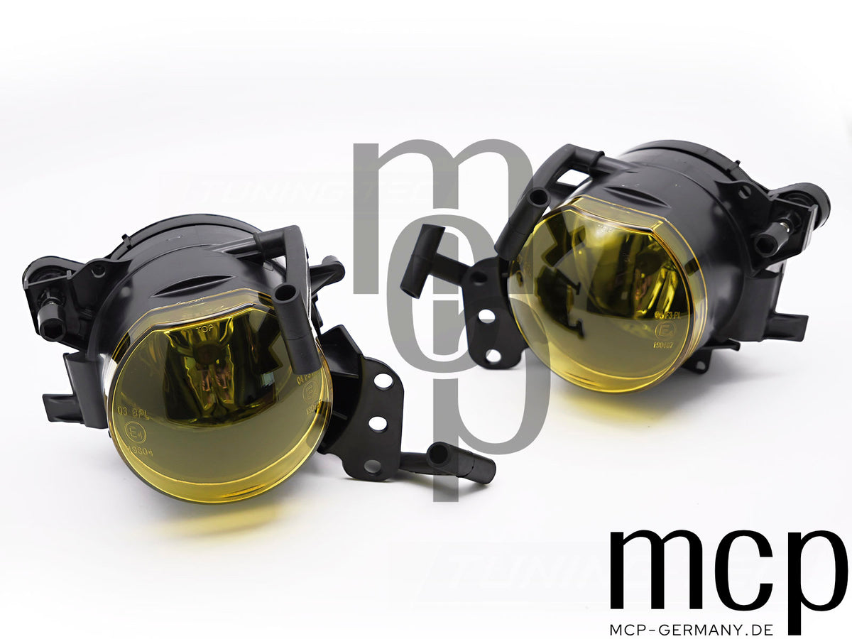 Nebelscheinwerfer Set für BMW 5er E60/E61 Limousine / Touring in Gelb