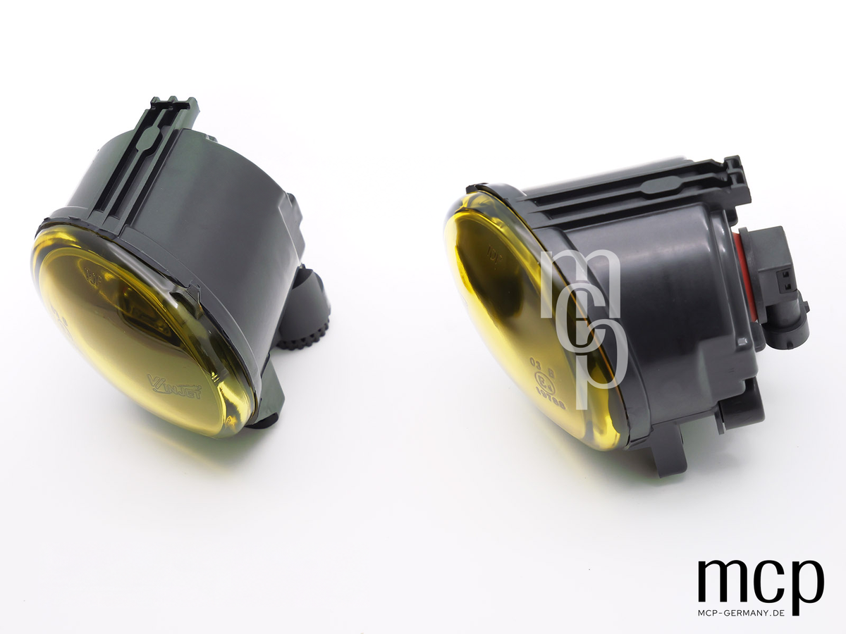 Nebelscheinwerfer Set für BMW 3er E92 / E93 / F07 / F10 / F11 / F22 / F23 in Gelb – Setansicht