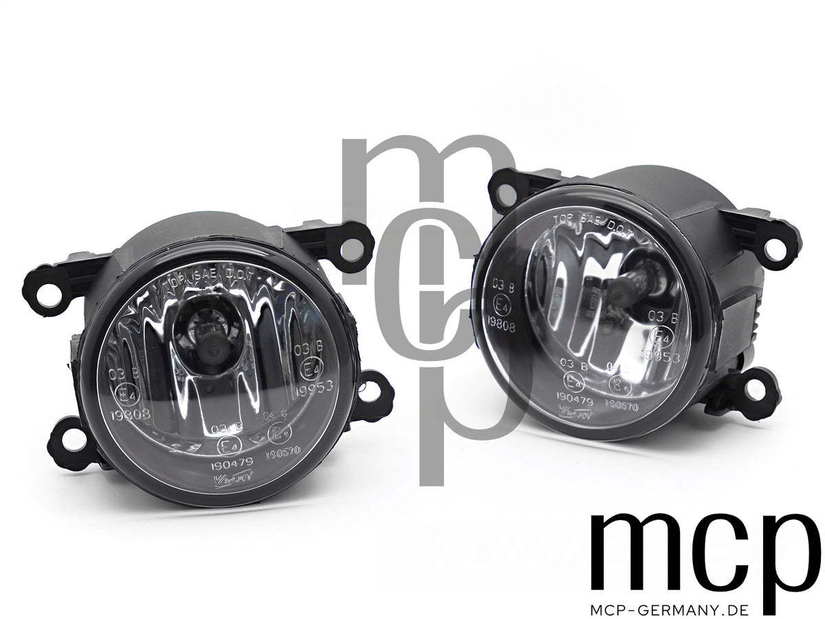 Nebelscheinwerfer Set für Ford / Opel / Renault / Peugeot / Citroën / Dacia / Suzuki in Klar