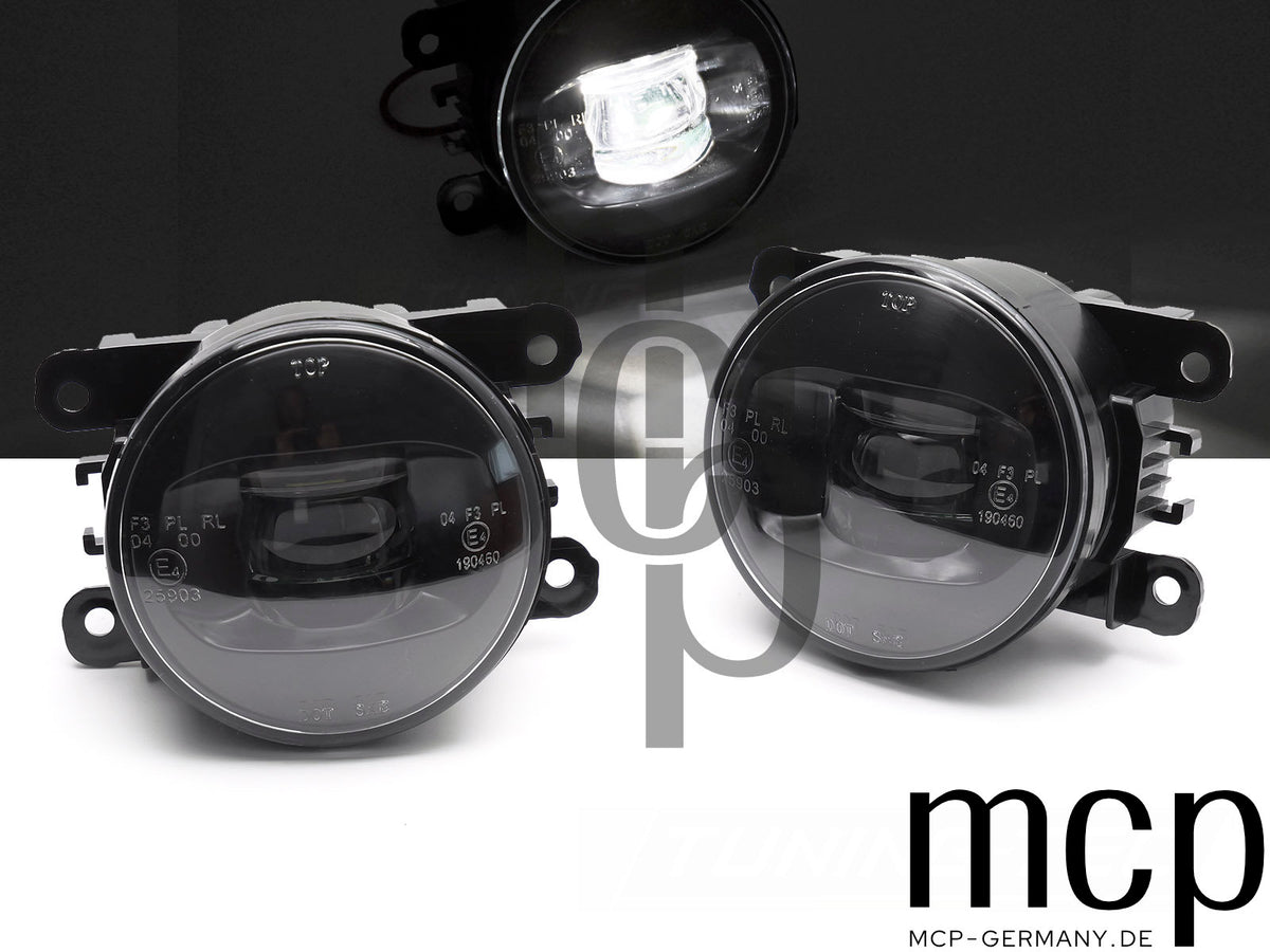 LED Tagfahrlicht Set für Ford / Opel / Renault / Peugeot / Citroën / Dacia / Suzuki in Klar