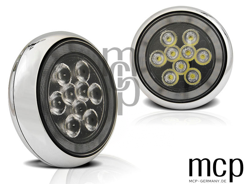 Nebelscheinwerfer Set mit LED Tagfahrlicht für BMW Mini Cooper – Gesamtansicht