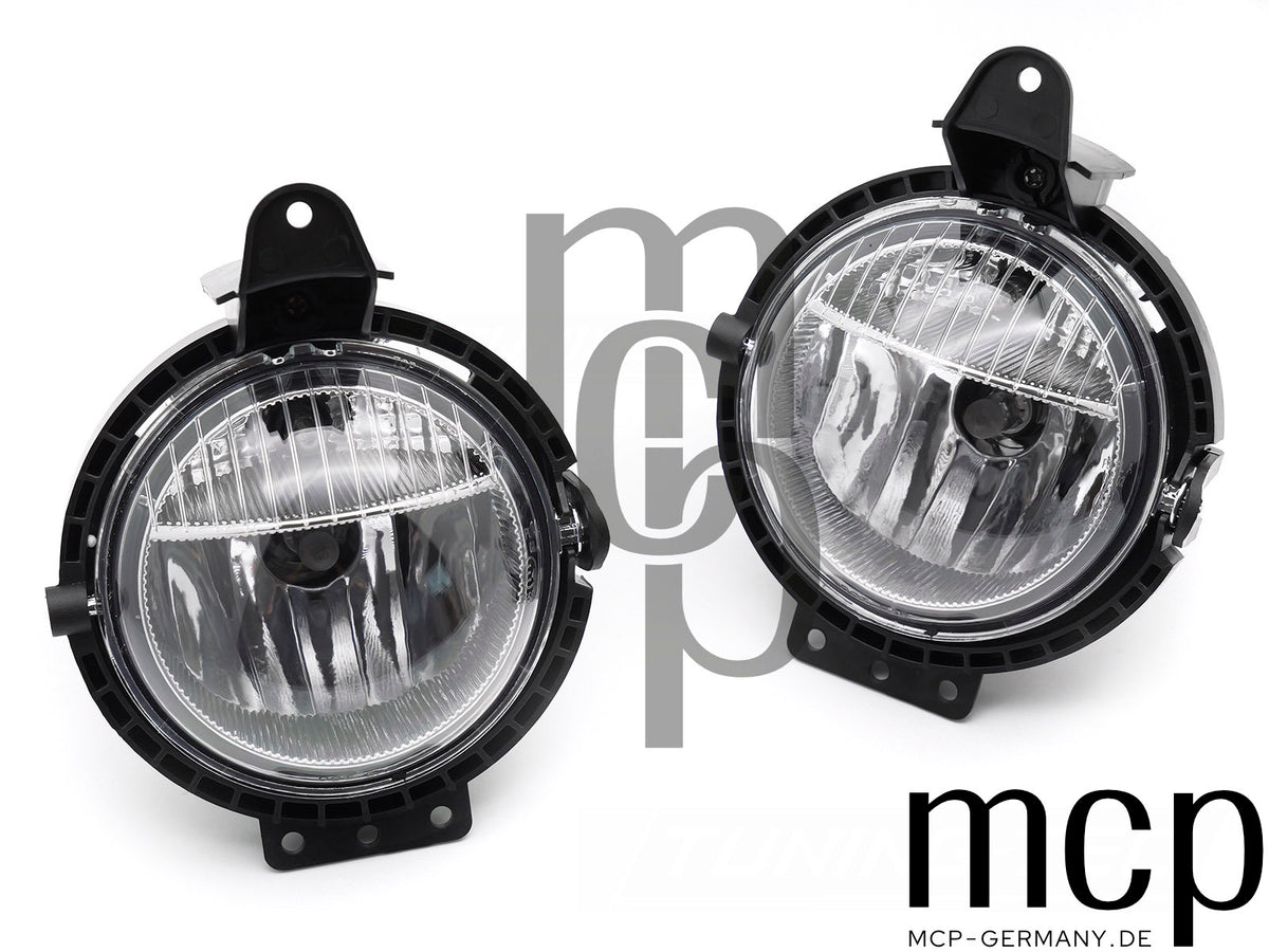 Nebelscheinwerfer Set mit Tagfahrlicht für Mini Cooper R55 / R56 / R57 / R58 / R59 in Klar