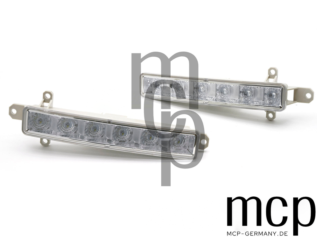 LED Tagfahrlicht Set für Peugeot 107 / 108 / 308 / Partner in Klar