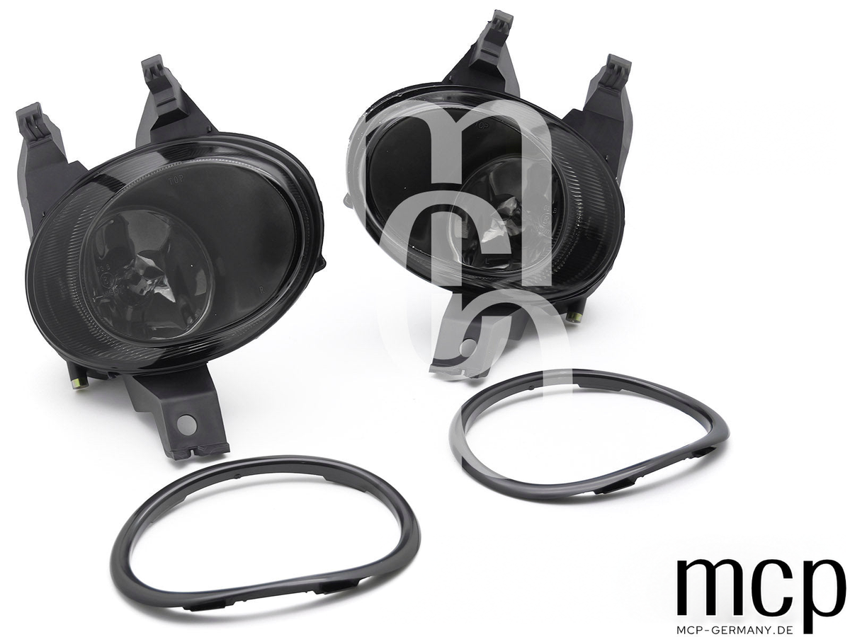 Nebelscheinwerfer Set für Peugeot 206 / 206 CC in Smoke