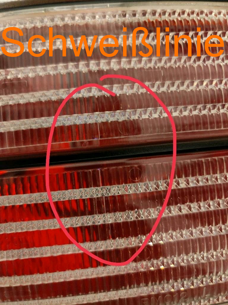 Rückleuchten Set für BMW 3er E36 Limousine, in weiss