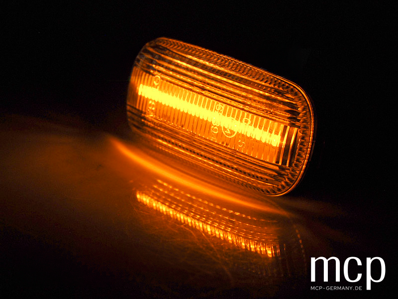 LED Seitenblinker Set für Audi A4 B6/ B7/ A3 in Weiß – weitere Ansicht