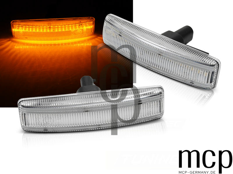 LED Seitenblinker Set für Land Rover Range Rover Sport in Weiß
