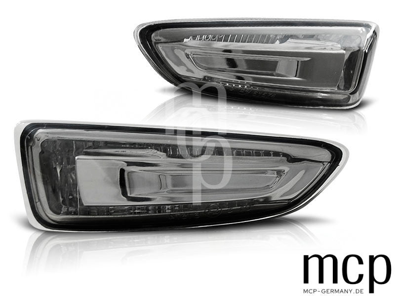 Seitenblinker Set für Opel Astra J (2010 bis 2015) in Smoke