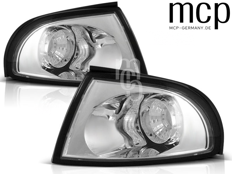 Frontblinker Set für Audi A4 (11/1994 bis 12/1998) in Chrom