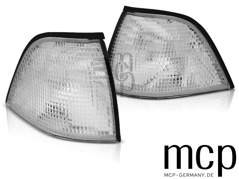 Frontblinker Set für BMW 3er E36 Coupé (12/1990 bis 09/1999) in Weiß