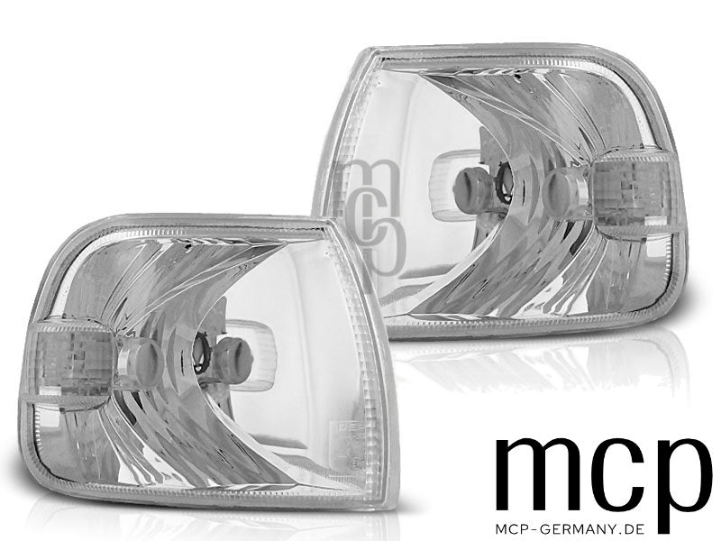 Frontblinker Set für VW T4 Bus (08/1996 bis 03/2003) in Chrom