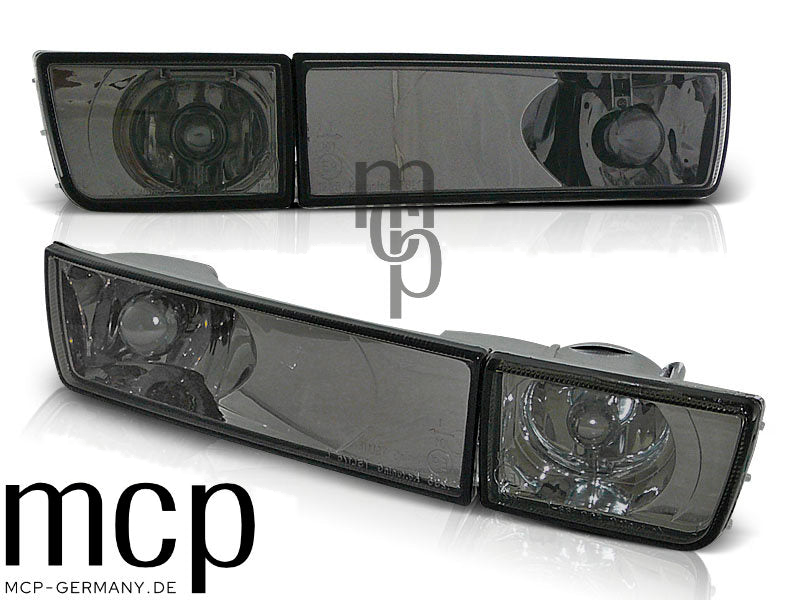 Frontblinker Set mit Nebelscheinwerfern für VW Golf 3 (09/1991 bis 08/1997) / Vento (01/1992 bis 08/1998) in Smoke