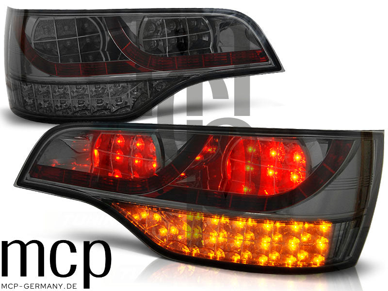 LED Rückleuchten Set für Audi Q7 (4L) (09/05 bis 03/09) in Smoke
