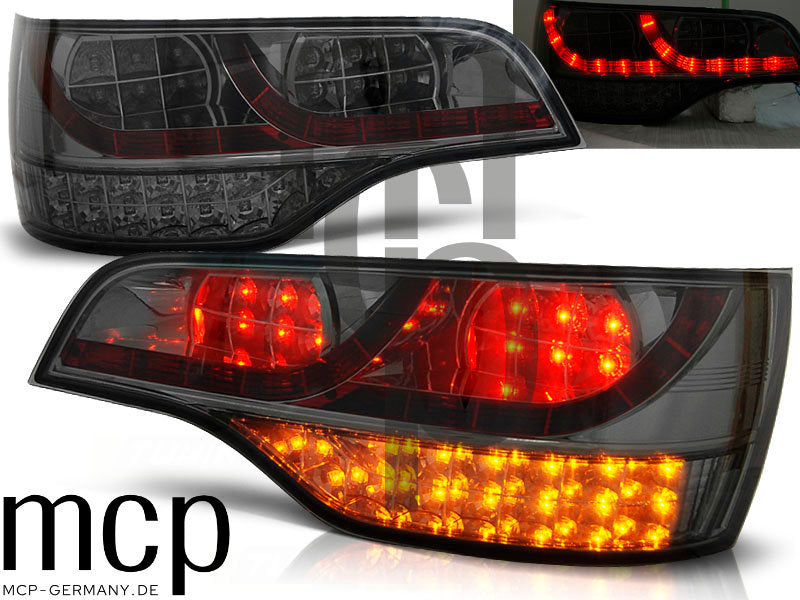 LED Rückleuchten Set für Audi Q7 (4L) (09/05 bis 03/09) in Smoke
