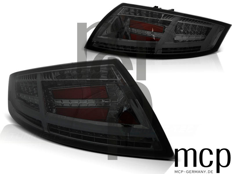 Voll LED Rückleuchten Set für Audi TT 8J Coupé, Cabrio und Roadster (06/06-12/14) in Smoke