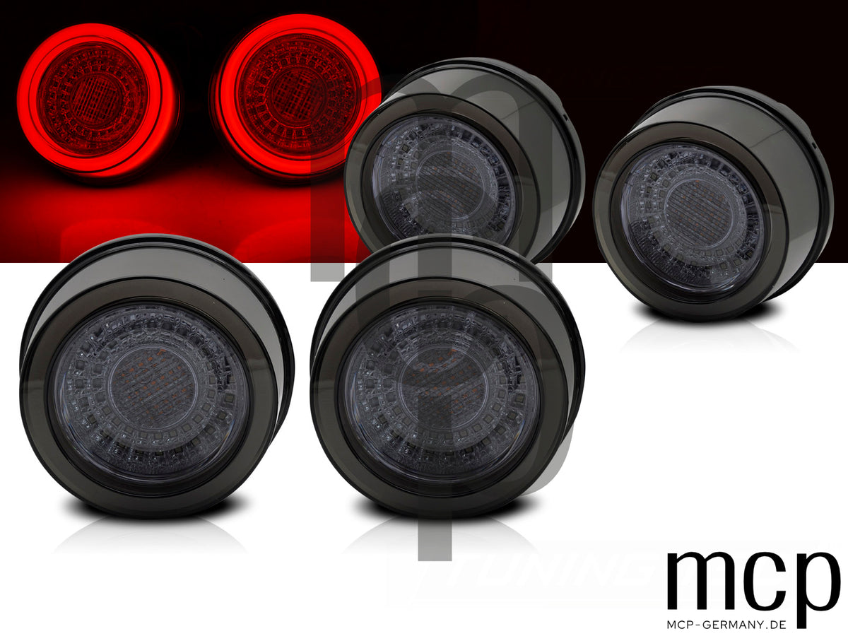 Voll LED Rückleuchten Set für Ferrari F355 / F360 in Smoke