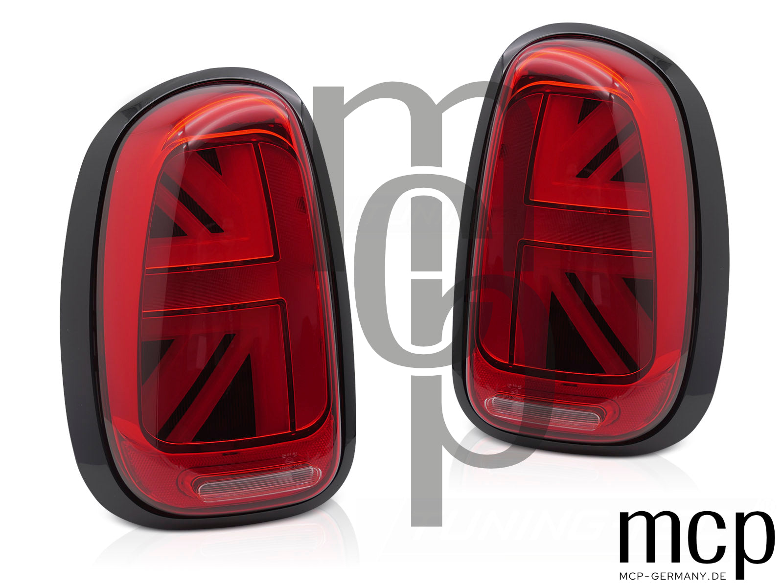 Voll LED Lightbar Rückleuchten Set für MINI Cooper R60 Countryman (2010 bis 2016) in Rot mit dynamischem Blinker