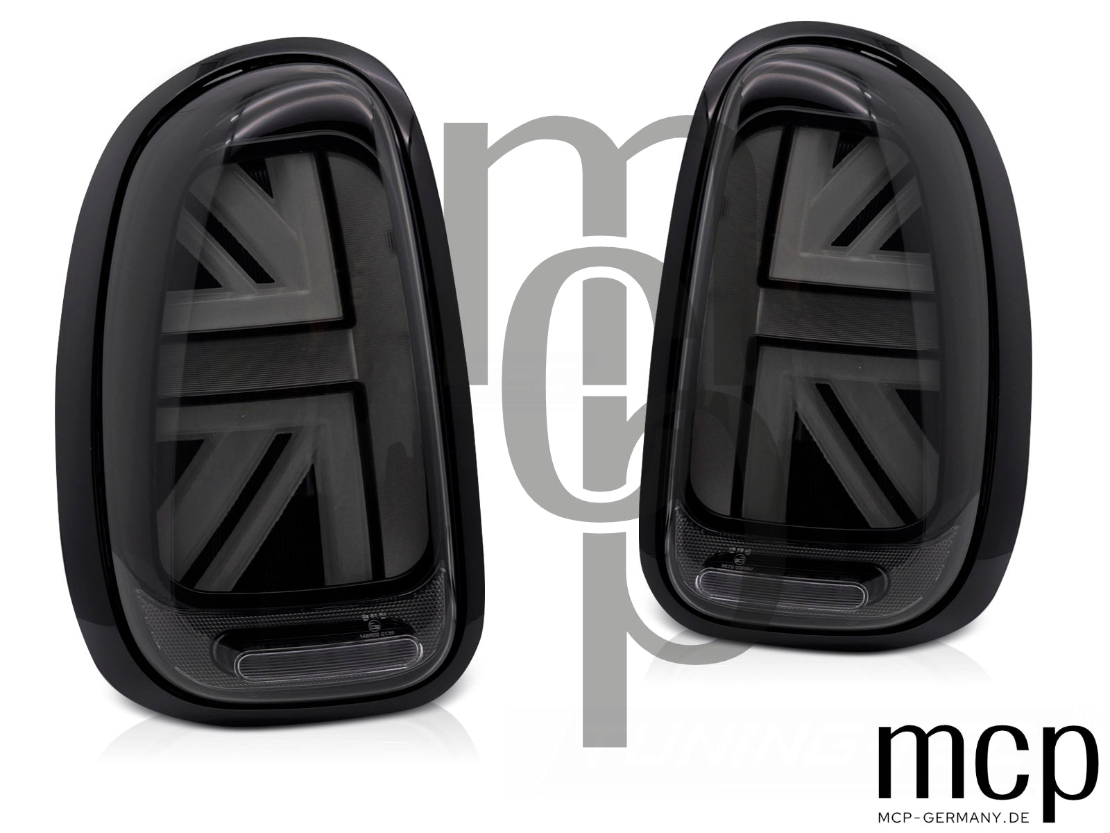 Voll LED Rückleuchten Set für MINI Cooper R60 Countryman (2010 bis 2016) in Smoke mit Dynamischem Blinker
