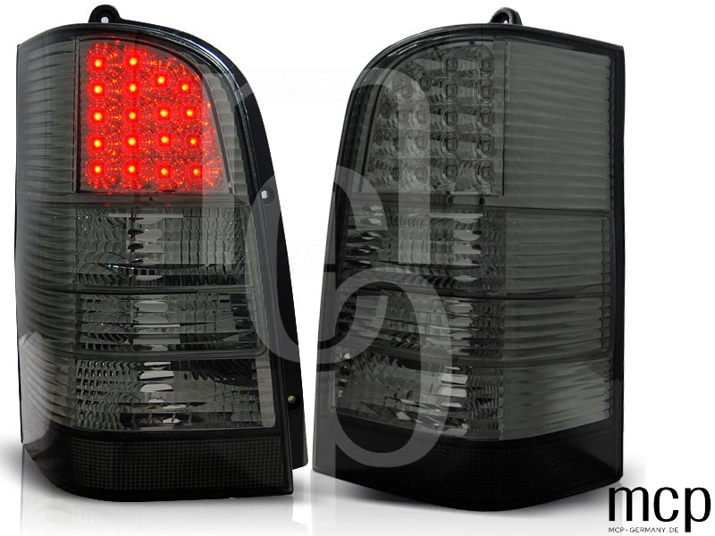 LED Rückleuchten Set für Mercedes-Benz Vito W638 (02/1996 bis 07/2003) in Smoke