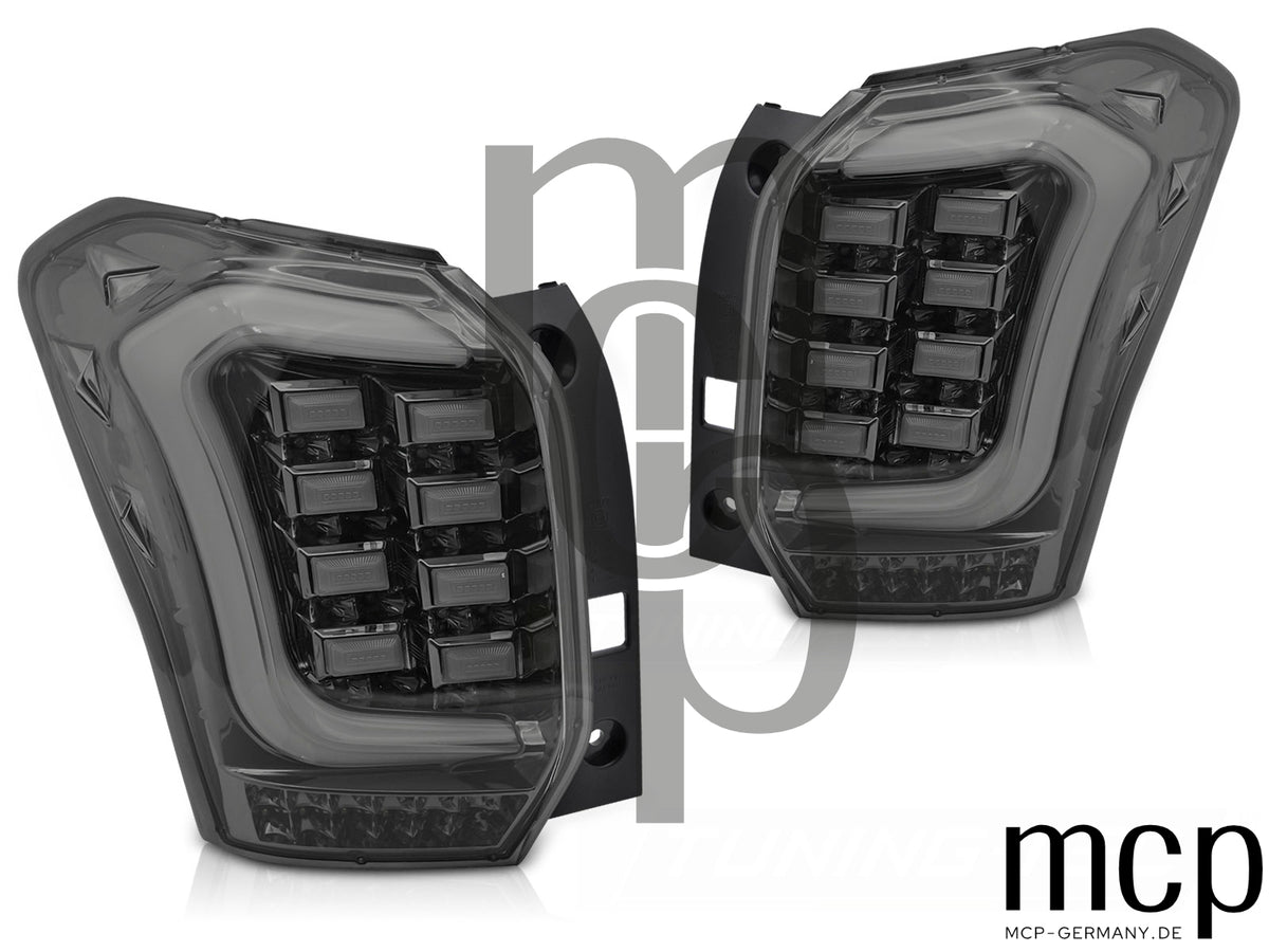 Voll LED Rückleuchten Set für Subaru Forester IV (2013 bis 2016) in Smoke mit dynamischen Blinkern