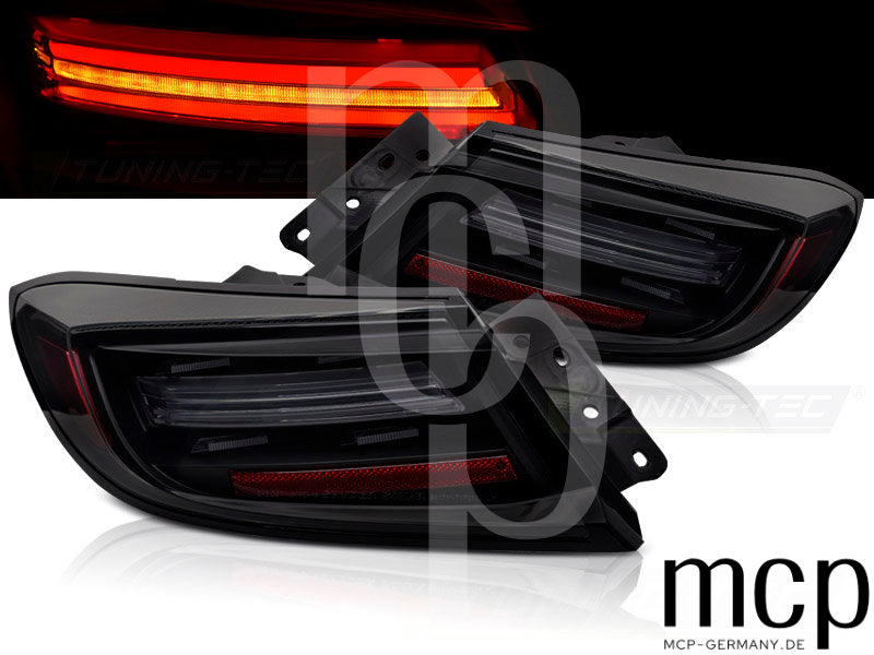 LED Lightbar Rückleuchten Set für Toyota GR86 (ab Modelljahr 2021) in Smoke mit Dynamischem Blinker