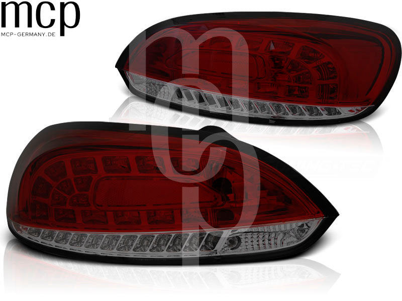 LED Rückleuchten Set für VW Scirocco 3 (2008 bis 04/14) in Rot/Smoke