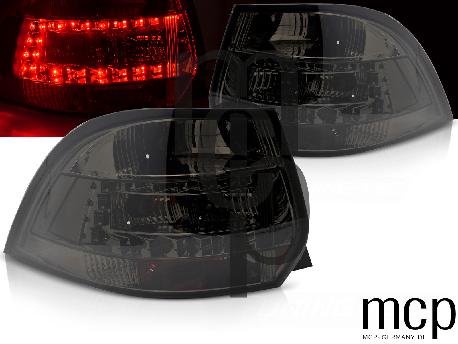 LED Rückleuchten Set für VW Golf 5 Variant (06/2007 bis 04/2009) und Golf 6 Variant (05/2009 bis 04/2013) in Smoke