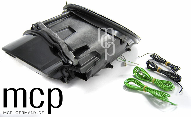 Porsche 911 997 Xenon LED Scheinwerfer Set Schwarz D2S 2004–2008