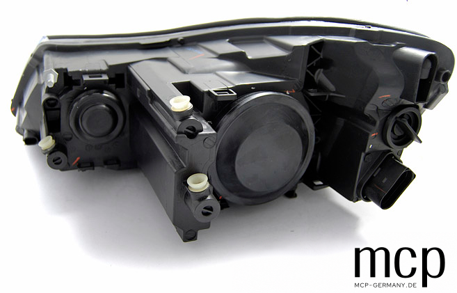 Scheinwerfer Set für Skoda Octavia (2009 bis 2012) in Schwarz – 2