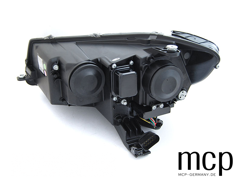 Scheinwerfer Set für VW Caddy V (ab 2020) in Chrom mit LED Tagfahrlicht und dynamischem Blinker – Ansicht 4