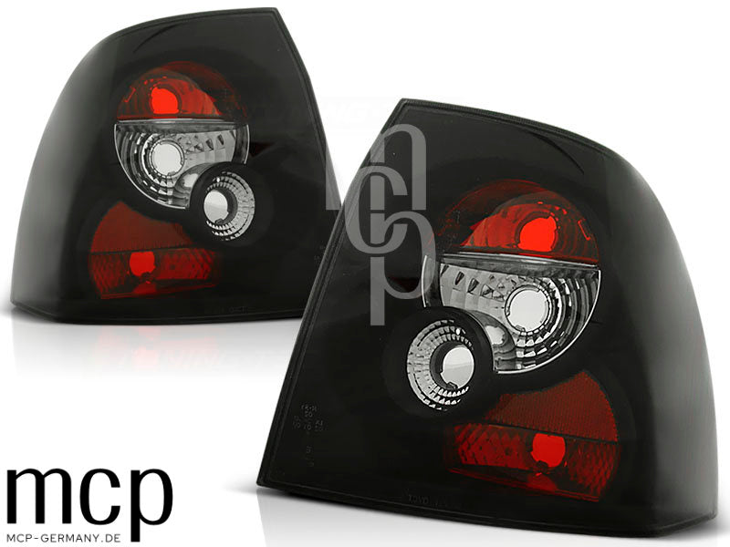 Rückleuchten Set für Opel Vectra B Schrägheck / Limousine (1999 bis 03/2002) in Schwarz